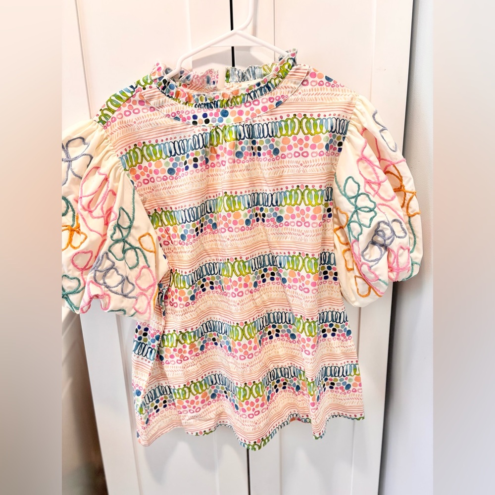 Colorful Patterned Women’s Shirt